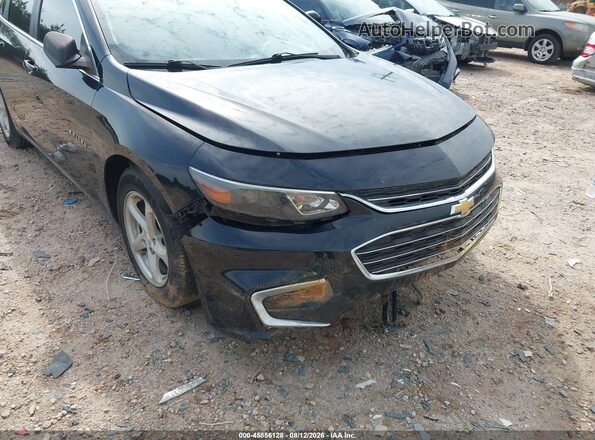 1G1ZB5ST1GF356771 2016 CHEVROLET MALIBU Черный Вид спереди