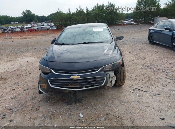 1G1ZB5ST1GF356771 2016 CHEVROLET MALIBU Черный Вид задней части салона