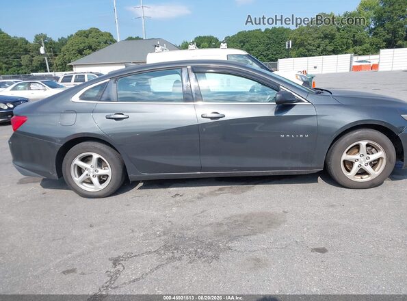 1G1ZB5ST1HF197039 2017 CHEVROLET MALIBU Серый Вид задней части салона