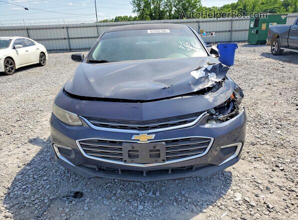 1G1ZB5ST1HF230332 2017 CHEVROLET MALIBU Blue Вид спереду