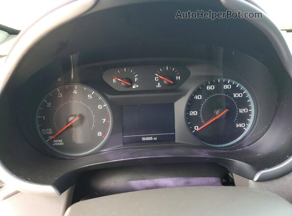1G1ZB5ST1HF230332 2017 CHEVROLET MALIBU Blue Вид щитка приладів