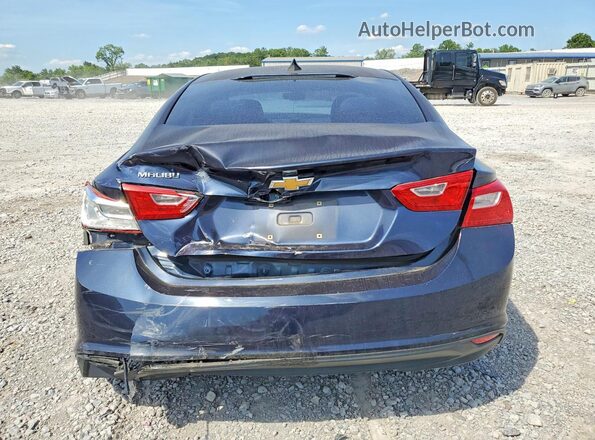 1G1ZB5ST1HF230332 2017 CHEVROLET MALIBU Blue Вид ззаду