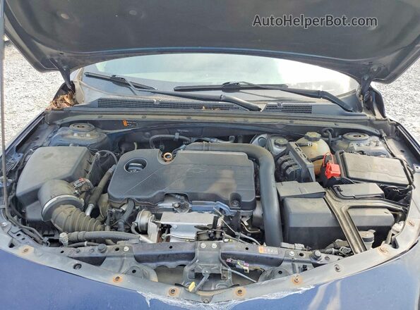 1G1ZB5ST1HF230332 2017 CHEVROLET MALIBU Blue Вид задньої частини салону