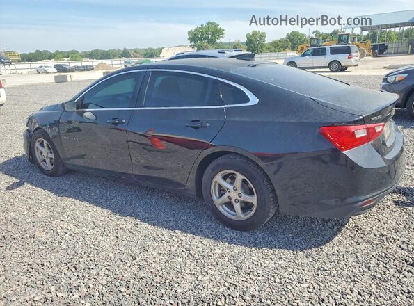 1G1ZB5ST1HF273021 2017 CHEVROLET MALIBU Black Tył lewy
