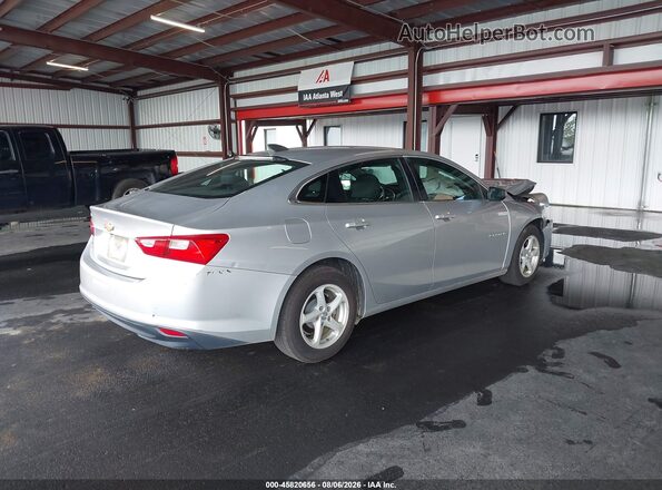 1G1ZB5ST1JF176309 2018 CHEVROLET MALIBU Gray Задня права чверть
