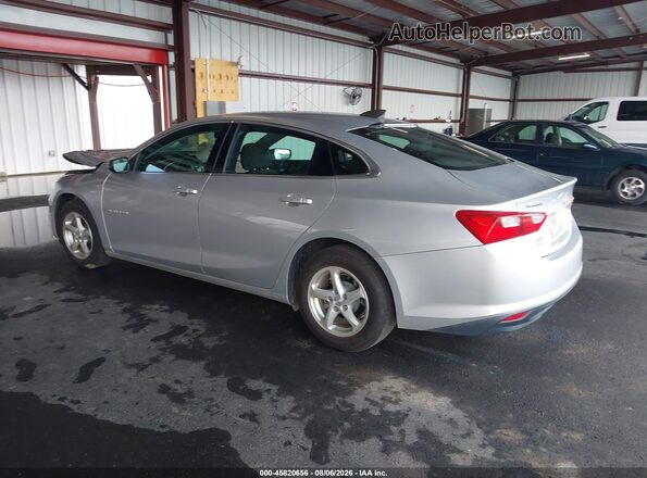 1G1ZB5ST1JF176309 2018 CHEVROLET MALIBU Gray Задня ліва чверть