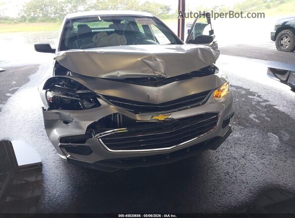 1G1ZB5ST1JF176309 2018 CHEVROLET MALIBU Gray Вид спереду