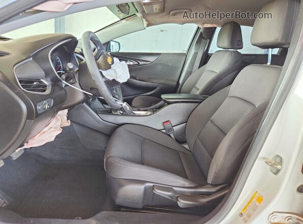 1G1ZB5ST1JF179615 2018 CHEVROLET MALIBU White Vista interior delantera