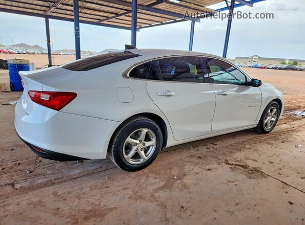 1G1ZB5ST1JF179615 2018 CHEVROLET MALIBU White Trasero derecho