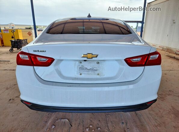 1G1ZB5ST1JF179615 2018 CHEVROLET MALIBU White Vista trasera