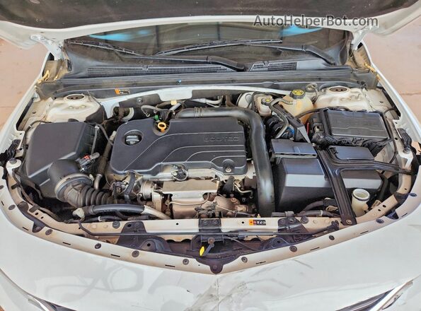 1G1ZB5ST1JF179615 2018 CHEVROLET MALIBU White Vista interior trasera