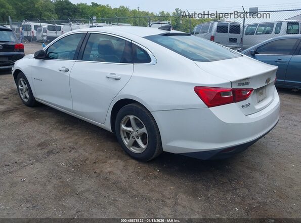 1G1ZB5ST1JF223032 2018 CHEVROLET MALIBU White Задня ліва чверть