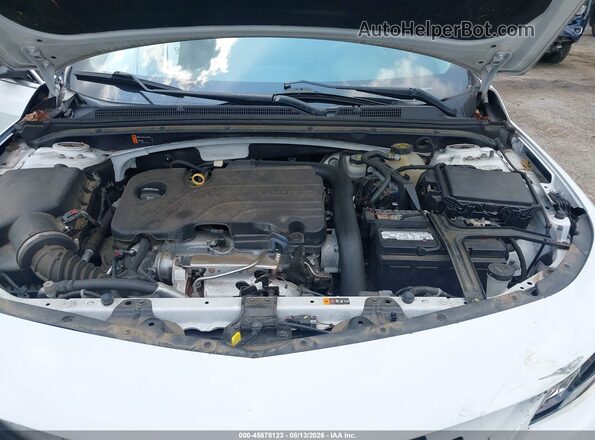 1G1ZB5ST1JF223032 2018 CHEVROLET MALIBU White Вид ззаду