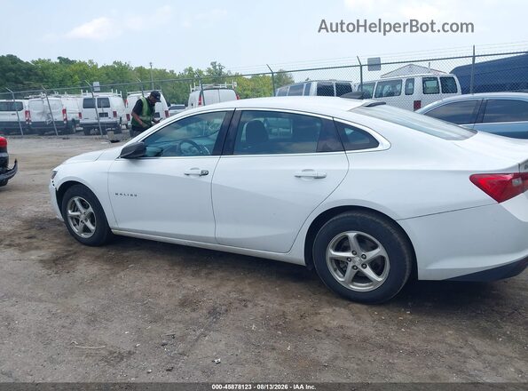 1G1ZB5ST1JF223032 2018 CHEVROLET MALIBU White Панорамний вид салону 360°