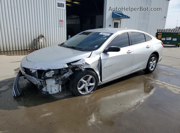 1G1ZB5ST1JF277169 2018 CHEVROLET MALIBU Серебряный 