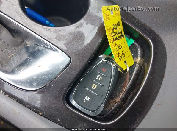 1G1ZB5ST1KF120727 2019 CHEVROLET MALIBU Blue Вид панелі приладів