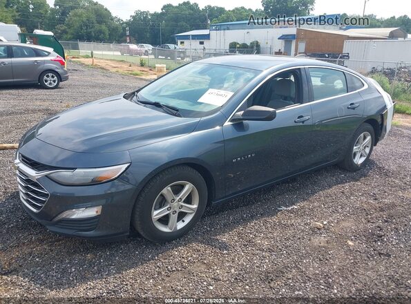 1G1ZB5ST1KF120727 2019 CHEVROLET MALIBU Blue Передня ліва чверть