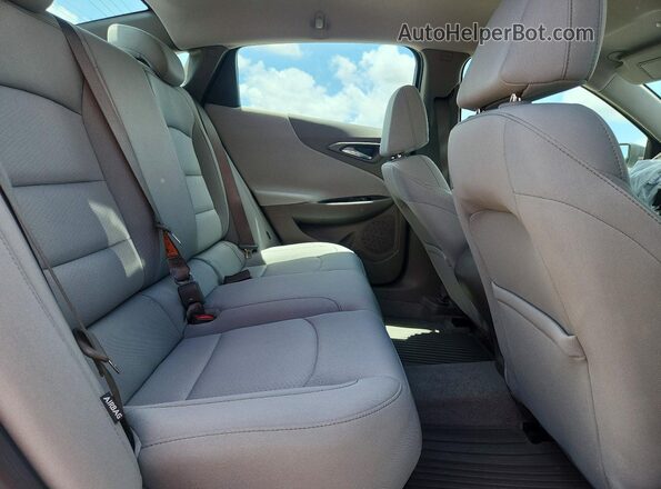 1G1ZB5ST1LF018099 2020 CHEVROLET MALIBU White უკანა სავარძლების ხედი