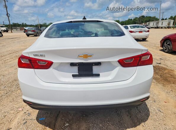 1G1ZB5ST1LF018099 2020 CHEVROLET MALIBU White უკანა ხედი