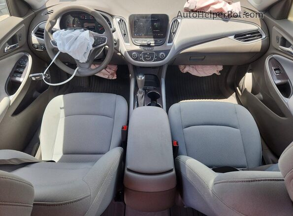 1G1ZB5ST1LF018099 2020 CHEVROLET MALIBU White წინა პანელის ხედი