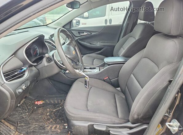 1G1ZB5ST1LF046856 2020 CHEVROLET MALIBU Черный Вид салона спереди