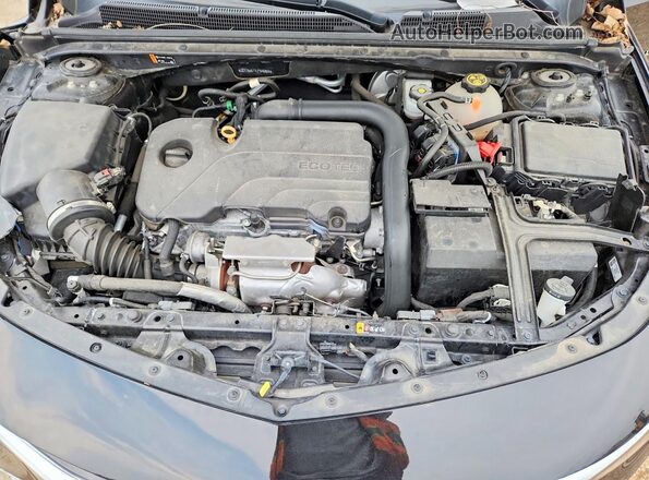 1G1ZB5ST1LF046856 2020 CHEVROLET MALIBU Черный Вид задней части салона