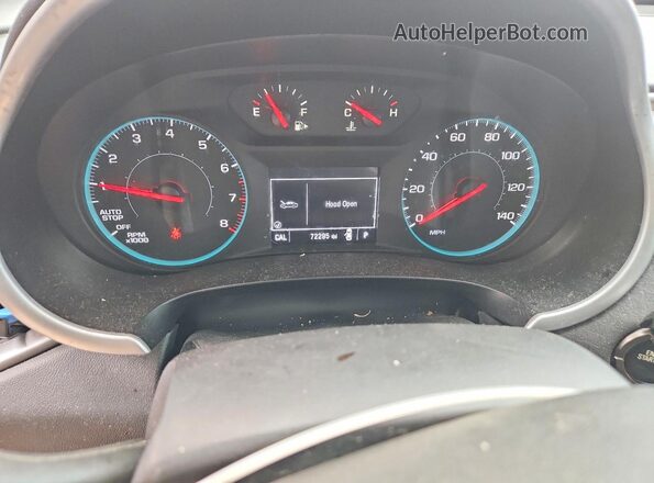 1G1ZB5ST1LF046856 2020 CHEVROLET MALIBU Черный Вид щитка приборов
