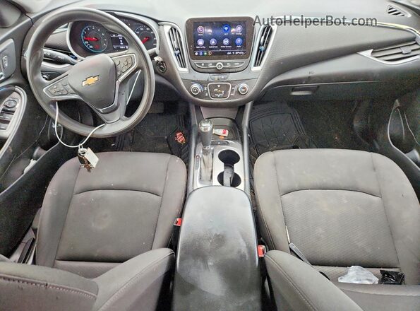 1G1ZB5ST1LF046856 2020 CHEVROLET MALIBU Черный Вид панели приборов