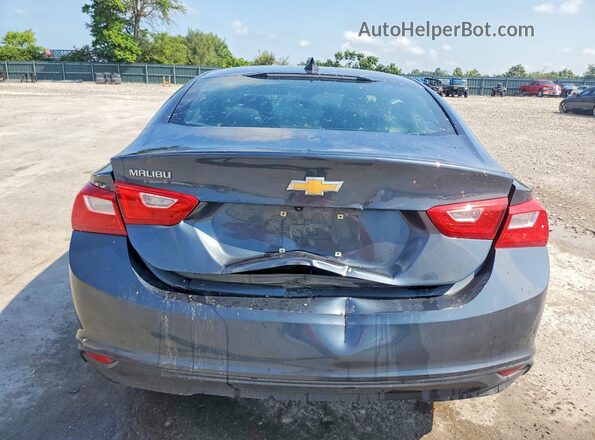 1G1ZB5ST1LF151526 2020 CHEVROLET MALIBU Серый Вид сзади