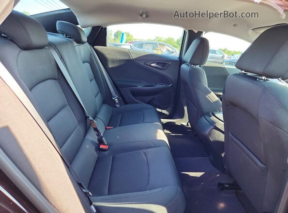 1G1ZB5ST1MF025314 2021 CHEVROLET MALIBU Темно-бордовый Вид задних сидений
