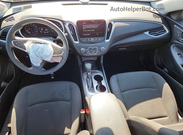 1G1ZB5ST1MF025314 2021 CHEVROLET MALIBU Темно-бордовый Вид панели приборов