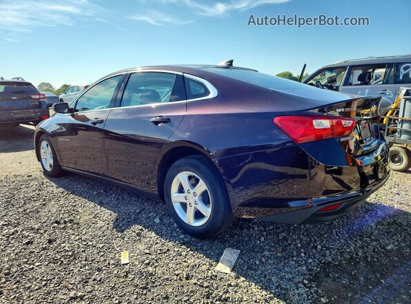 1G1ZB5ST1MF025314 2021 CHEVROLET MALIBU Темно-бордовый Задняя левая четверть