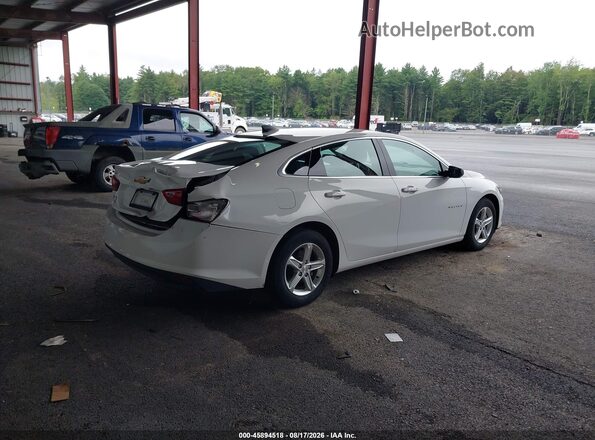 1G1ZB5ST1MF031517 2021 CHEVROLET MALIBU Белый Задняя правая четверть