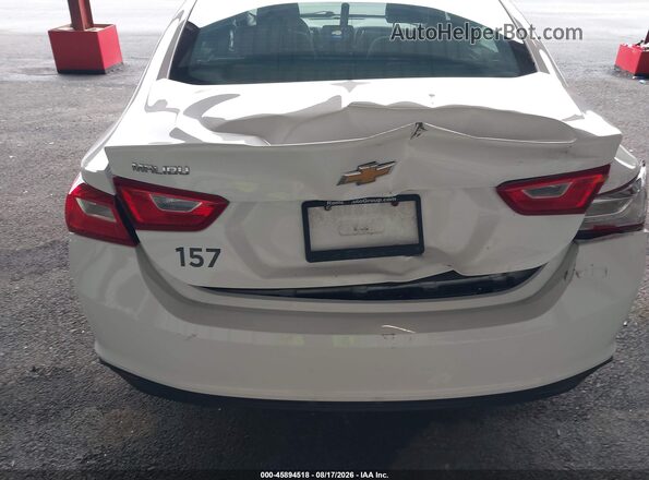 1G1ZB5ST1MF031517 2021 CHEVROLET MALIBU Белый Вид спереди
