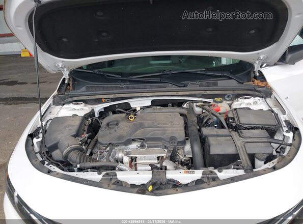 1G1ZB5ST1MF031517 2021 CHEVROLET MALIBU Белый Вид сзади