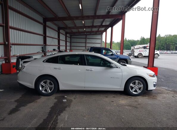 1G1ZB5ST1MF031517 2021 CHEVROLET MALIBU Белый Вид задней части салона