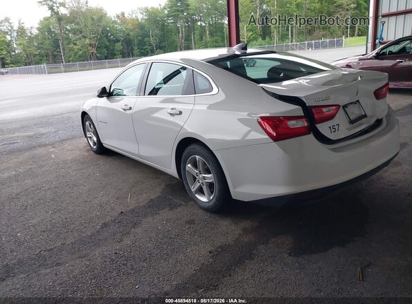 1G1ZB5ST1MF031517 2021 CHEVROLET MALIBU Белый Задняя левая четверть