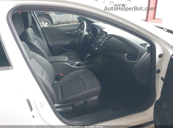 1G1ZB5ST1MF031517 2021 CHEVROLET MALIBU Белый Вид салона спереди