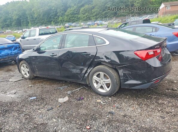 1G1ZB5ST1MF089823 2021 CHEVROLET MALIBU Black Trasero izquierdo