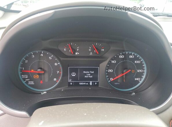 1G1ZB5ST1MF089823 2021 CHEVROLET MALIBU Black Vista del cuadro de instrumentos