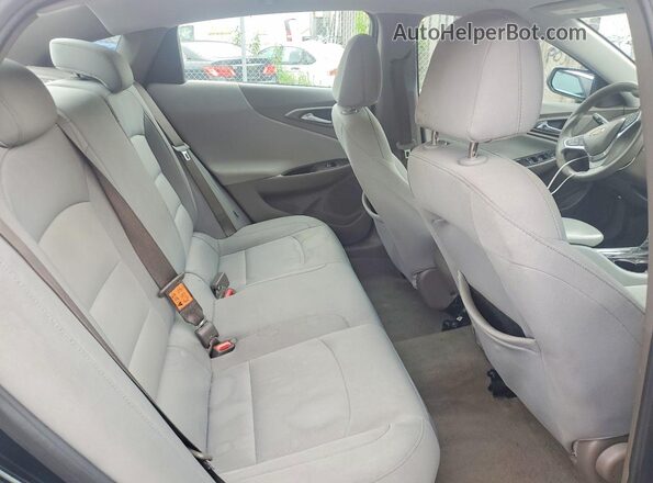 1G1ZB5ST1MF089823 2021 CHEVROLET MALIBU Black Vista de los asientos traseros
