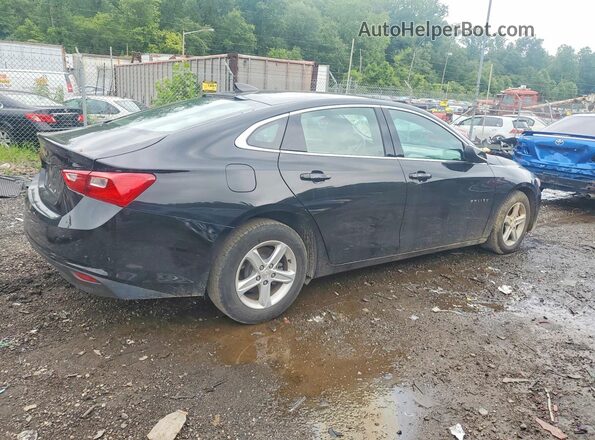 1G1ZB5ST1MF089823 2021 CHEVROLET MALIBU Black Trasero derecho
