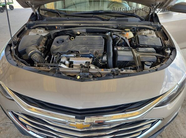 1G1ZB5ST1NF191060 2022 CHEVROLET MALIBU Серый Вид задней части салона