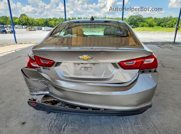 1G1ZB5ST1NF191060 2022 CHEVROLET MALIBU Серый Вид сзади