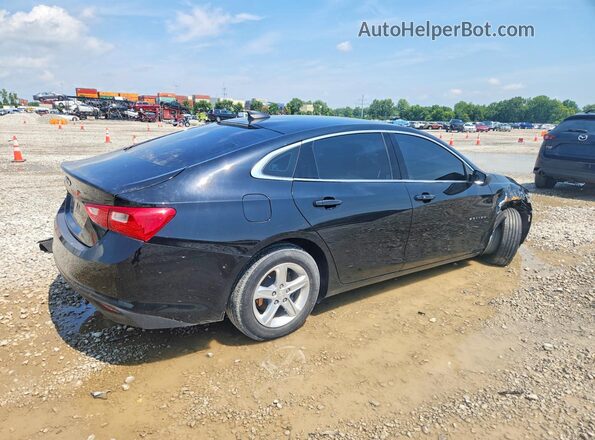 1G1ZB5ST1NF211033 2022 CHEVROLET MALIBU Черный Задняя правая четверть