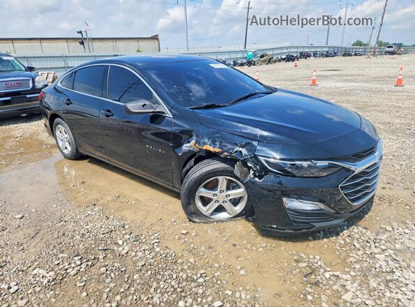1G1ZB5ST1NF211033 2022 CHEVROLET MALIBU Черный Передняя правая четверть