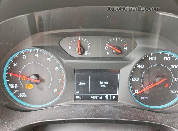 1G1ZB5ST1NF211033 2022 CHEVROLET MALIBU Черный Вид щитка приборов
