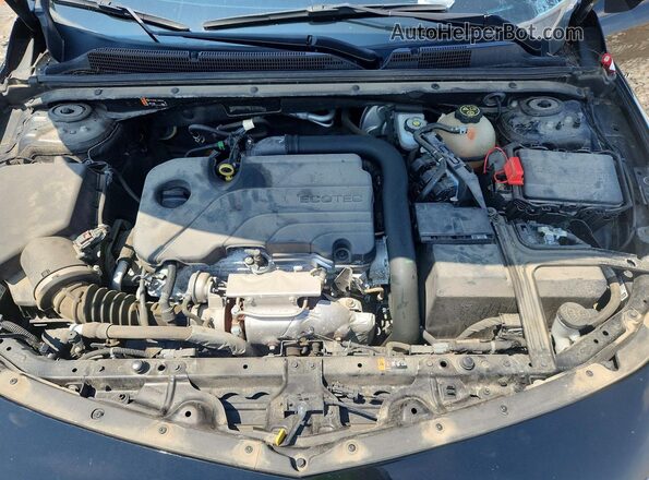 1G1ZB5ST1NF211033 2022 CHEVROLET MALIBU Черный Вид задней части салона