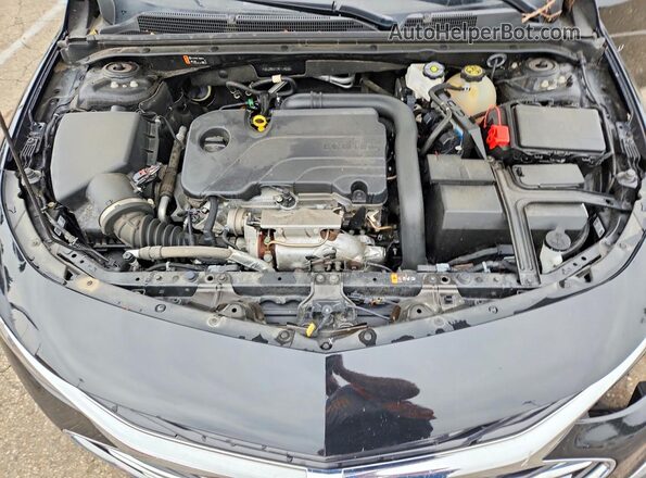 1G1ZB5ST1RF114338 2024 CHEVROLET MALIBU Black Rear interior view