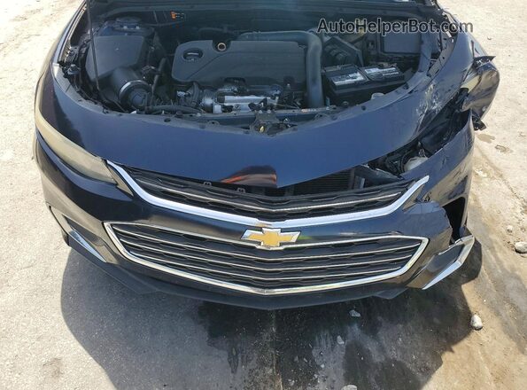 1G1ZB5ST2GF177395 2016 CHEVROLET MALIBU Синий Вид задней части салона